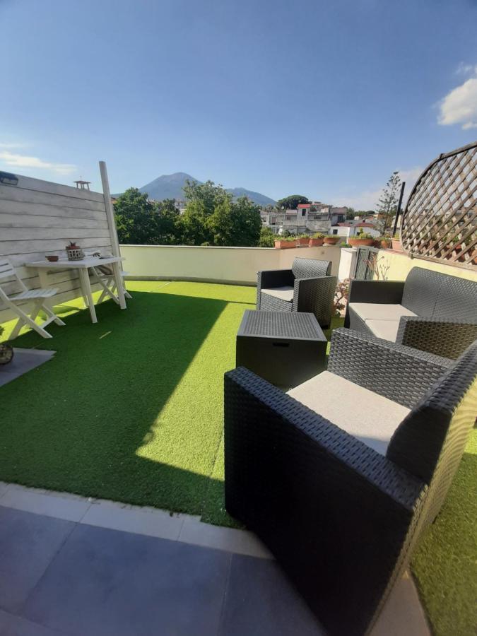 Pompei Vesevus Apartament Boscotrecase Ngoại thất bức ảnh